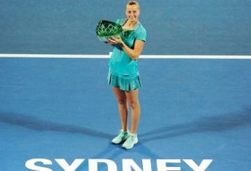 BXH tennis 20/1: Kvitova bám sát top 3